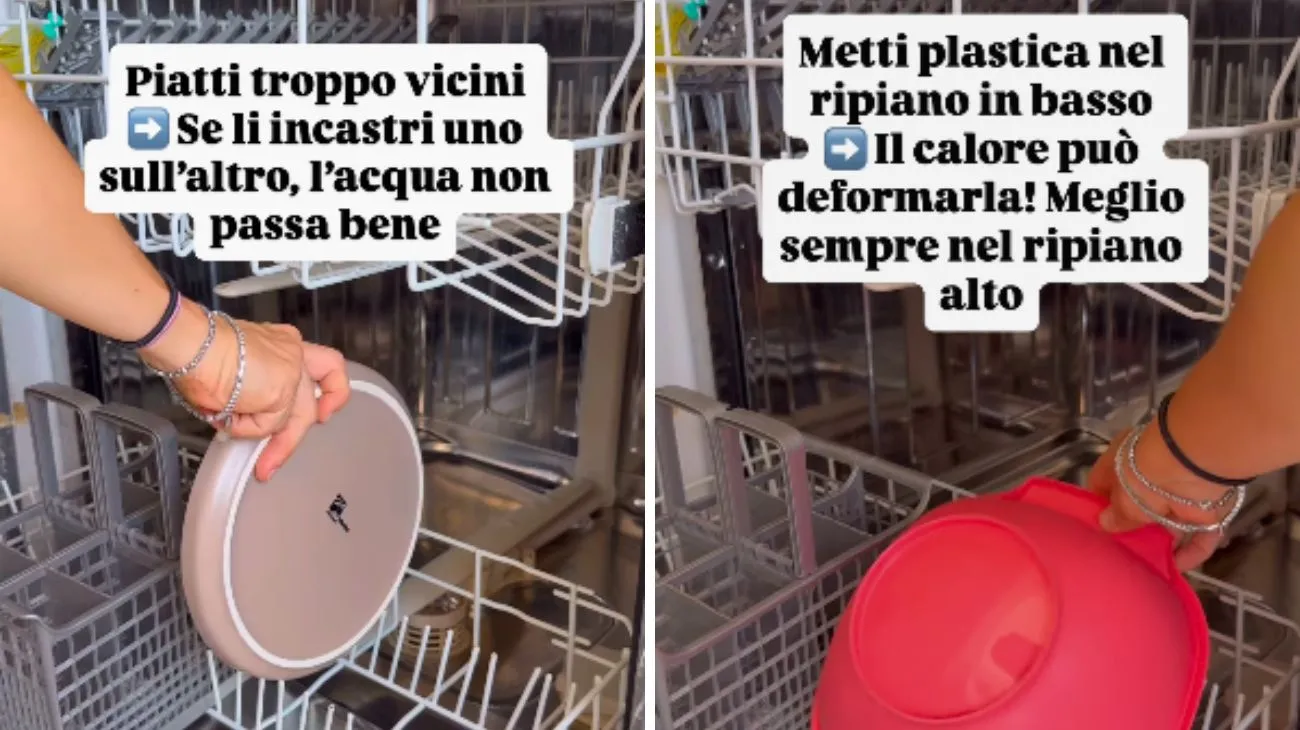 Lavastoviglie errori