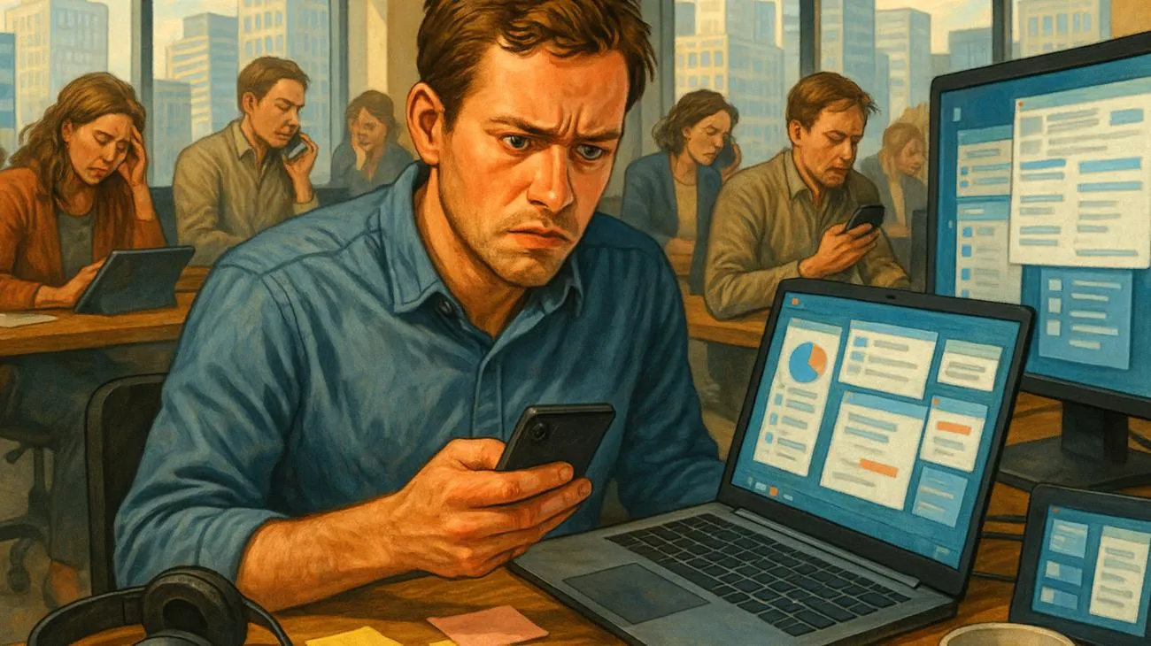 Quei 23 minuti che il multitasking ti ruba ogni volta che controlli il telefono: neuroscienziato MIT spiega perché stai sabotando il tuo cervello 2025-08-30T11:06:47.044Z"