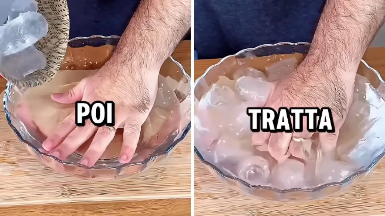 Social Infiamma il benessere, ghiaccio e mal di testa