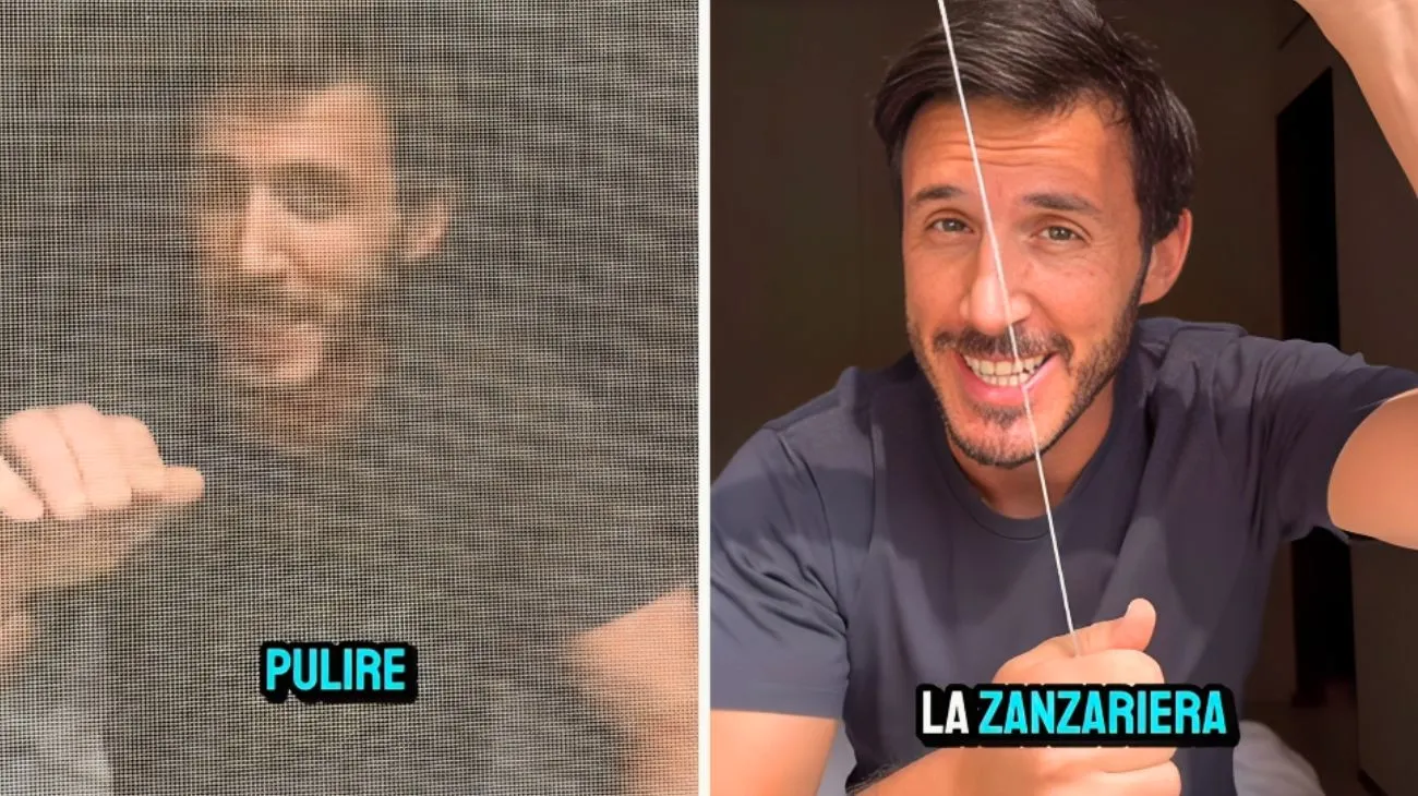 Zanzariera pulita metodo