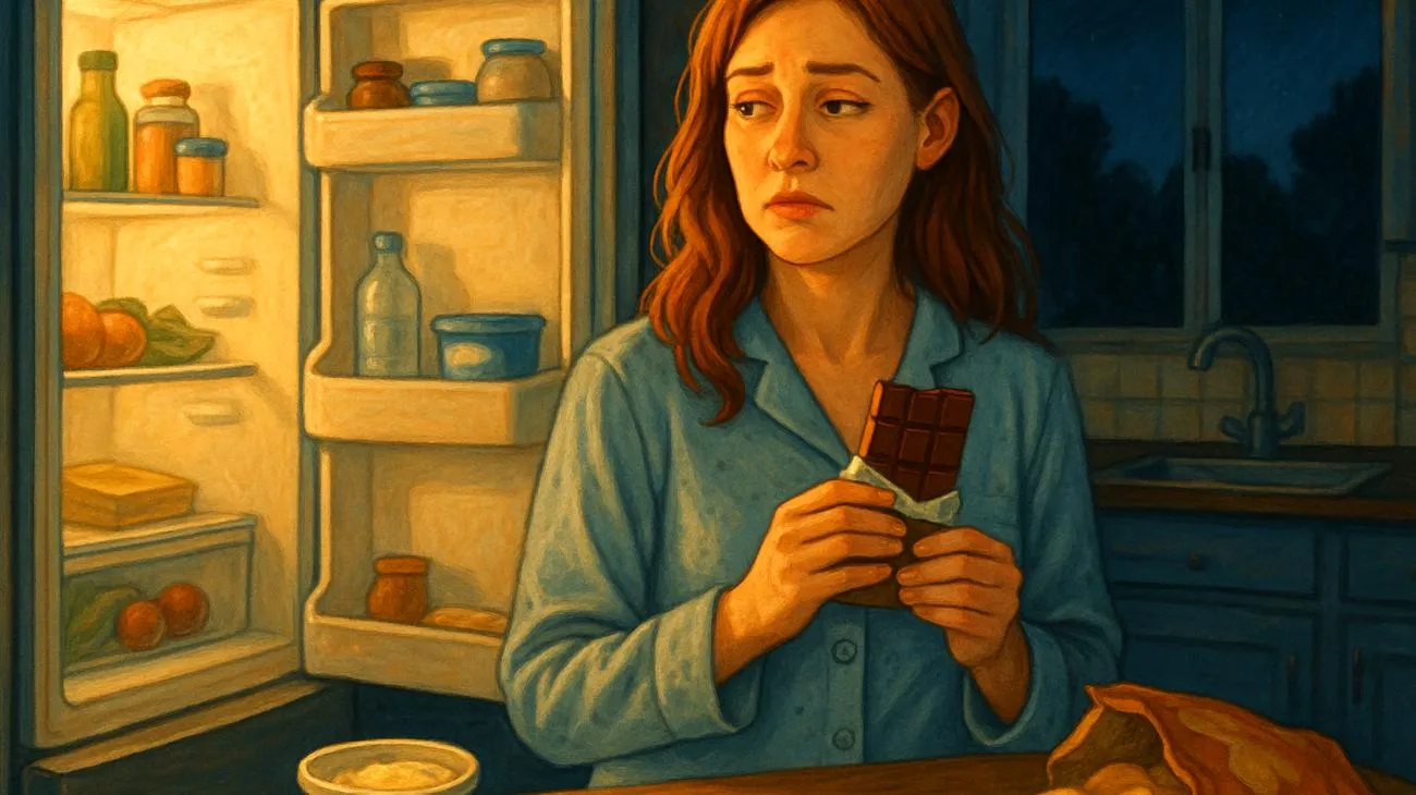 Perché alle 23:30 corri verso il frigo quando sei stressato? Il tuo cervello nasconde questo segreto 2025-09-28T14:06:07.686Z"