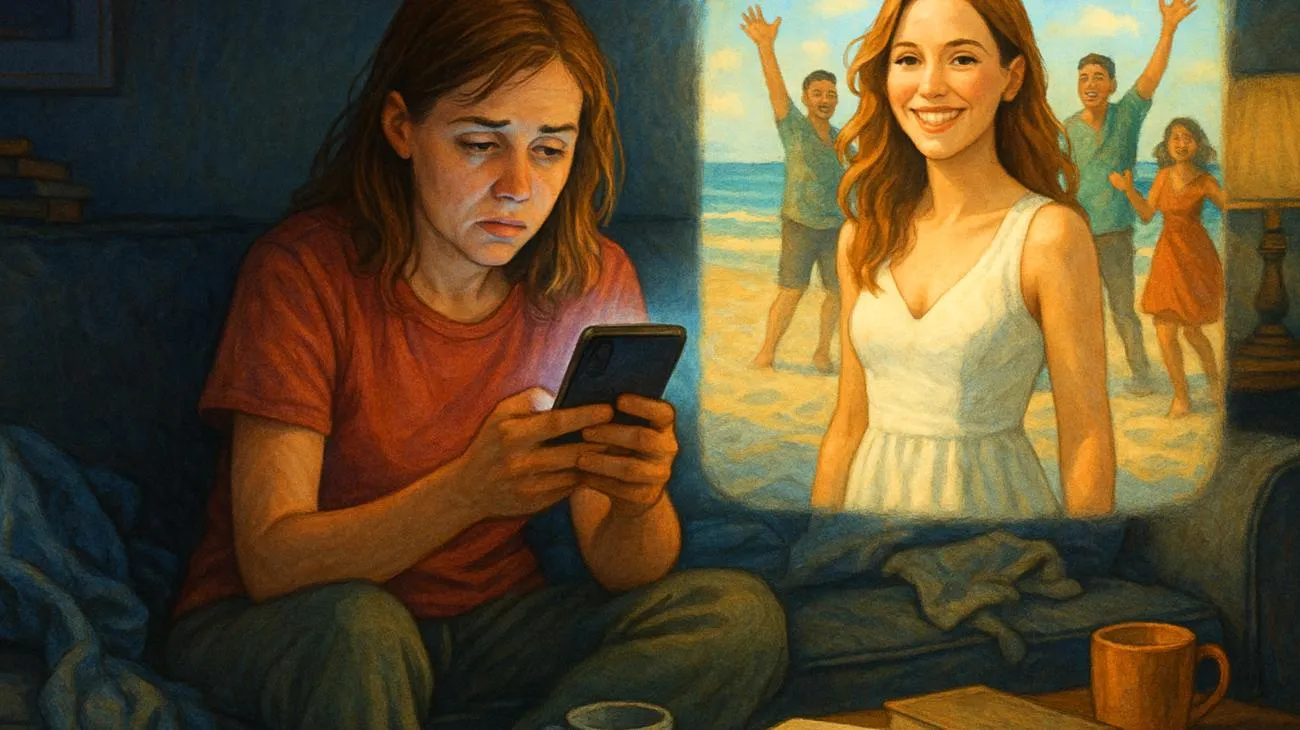 Alle 11 di sera apri Instagram e improvvisamente la tua vita sembra un fallimento: ecco cosa ti sta succedendo davvero 2025-10-14T08:07:04.811Z"