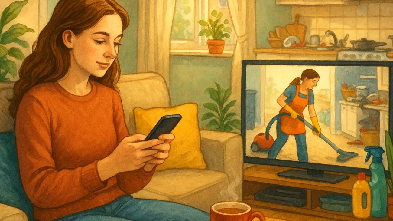 Guardi video di pulizia su TikTok alle 2 di notte? La scienza ha scoperto cosa succede nel tuo cervello in quel momento 2025-10-29T12:09:16.143Z"