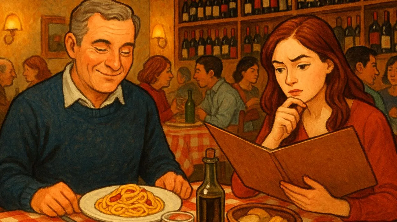 Ordini sempre lo stesso piatto al ristorante? La psicologia spiega cosa rivela davvero di te 2025-11-08T15:07:33.868Z"